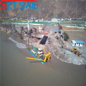 Cheap 700m3/h Capacity High Capacity Diesel Power Cutter Suction Dredger with Hydraulic Pump for sale