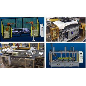 High Performance Automotive Assembly Line With PLC Control System 220V