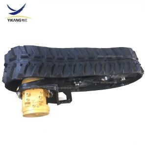 New design rubber track chassis steel crawler undercarriage for 5-10 ton