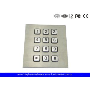 3 x 4 Matrix Numeric Backlit Keypad For Panel Mount 12 Illuminated Keys