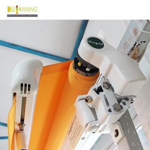 Home Patio Motorized Waterproof Retractable Awning With Screen