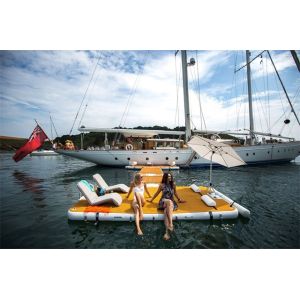 Custom Floating Leisure Dock Yacht Inflatable Water Platform