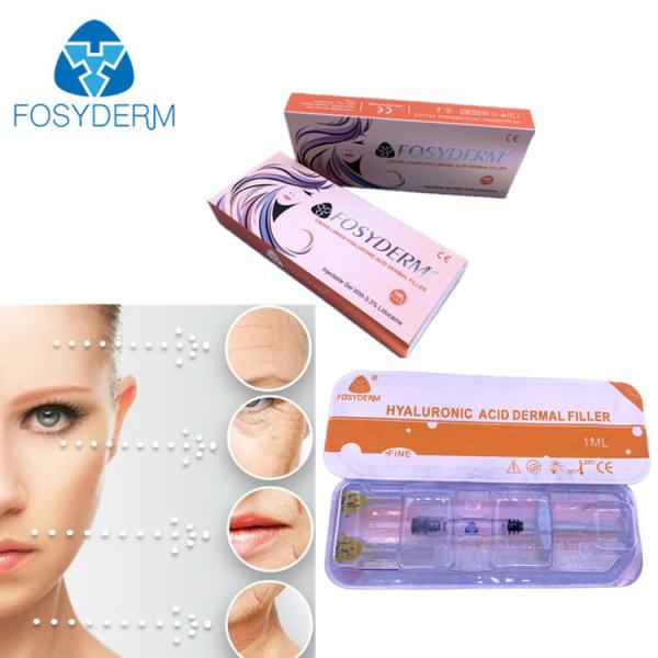 Quality 1ml Fine Fosyderm Hyaluronic Acid Dermal Filler Remove Fine Lines wholesale