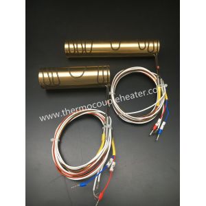 Microtubular Resistor Brass Coil Heaters For Plastic Injection Industry