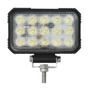 Motorcycle 75W Rectangle Led Flood Light Dual Mount IP67 IP69K