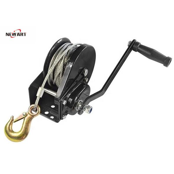 Customized Mini Portable Manual Hand Winch 1800lbs With Self - Locking /