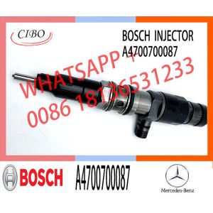 China Diesel Fuel Injector A4700700087 0445120299 For Mercedes - Benz Actros MP4 on sale