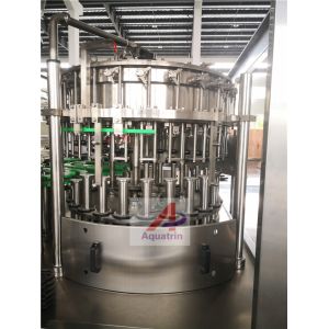 PLC 2.2KW Carbonated Drink Filling Machine 2000B/H Beverage Can Filling Machine