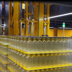 Fully Automatic High Speed Empty Glass Bottle Depalletizer