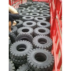 solid forklift loaders tire 6.5-10 solid truck tyre 6.5-10 rubber tire mold tire