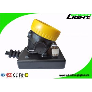 All In One Structure Coal Miner Hard Hat Light 5000lux PC ABS IP68 Waterproof