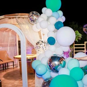 PC Polycarbonate 6m Geodesic Dome Transparent Tent For Hotel