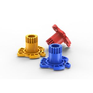 OEM / ODM ： Precision Injection Molding & VR Knob Control Shaft Precision