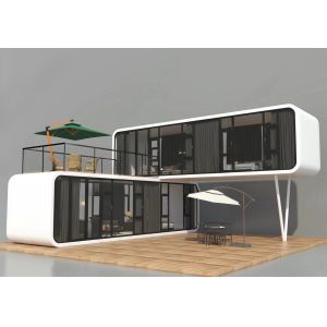 Contemporary Prefab Modular House Supply Movable Apple Cabin with Easy