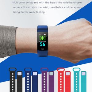 Muti Language Bluetooth Smart Bracelet , Smart Fitness Bluetooth Bracelet For