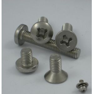 N7781 zinc plating cross recessed pan head machinery screw,iron or SS.OEM size &