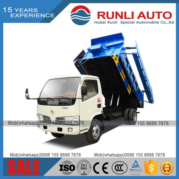 China Famous Brand DFAC 4x2 95hp 5 Ton Dump Truck