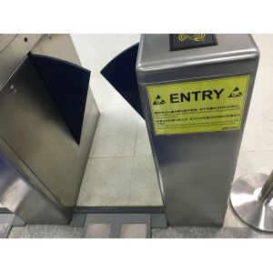 Bi Directional ESD Turnstile Entrance Security Systems 30 Persons / Minute