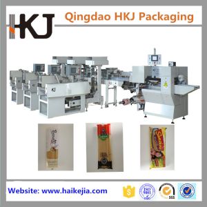 Cheap Long Pasta Automatic Weighing And Bagging Machine With 3 Lines High Speed for sale