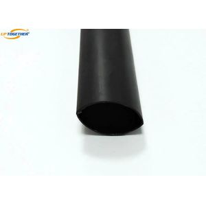 China Low Voltage Black Single Wall Heat Shrink Tubing Abrasion Resistance on sale