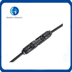 Copper Terminal Mc4 Solar Cable Connector for IP67 Rated PV Panels in Energy