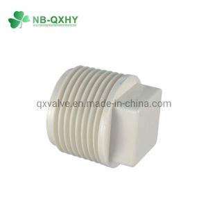 Glue Connection PVC BS Threaded Fittings with PVC-U Theraded Fittings Elbow and