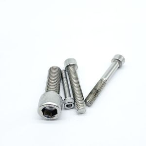 Custom Anodized Countersunk Hex Head Phillips Hexagon Socket Titanium Screws