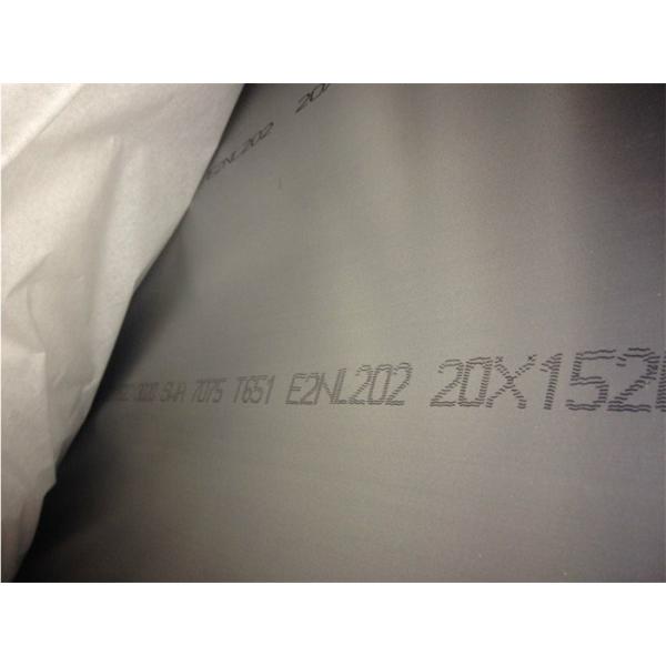 Quality T651 7075 Aluminum Sheet High Strength 495 - 540Mpa Tensile Strength wholesale