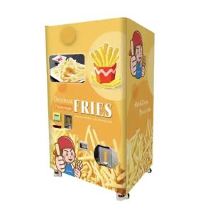 Popular French Fries Making Machine Fried Chicken Wings Onion Ring Snack Self