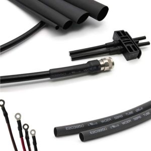 3.2mm Dual Wall Heat Shrink Tube Polyolefin Black 1mm