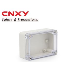 China IP65 electronic ABS plastic junction box 83*58*33mm transparent  junction box on sale