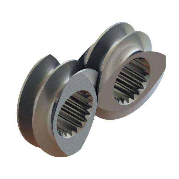 Robust Force Transmission Compression Elements W6Mo5Cr4V2 Compression Twin Screw