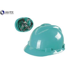 Petrochemical Construction Hard Hats ABS Plastic Material Textile Straps With