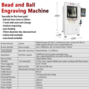 G10-200 bead engraving machine
