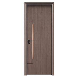 Cheap Eco-friendly PVC Laminated WPC Hollow Door for Interior Use with Low Maintenance for sale