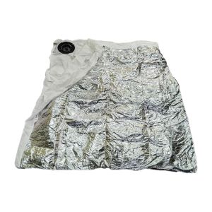 Semi Circle Inflatable Photo Props Silver Inflatable Photo Booth Wall Durable