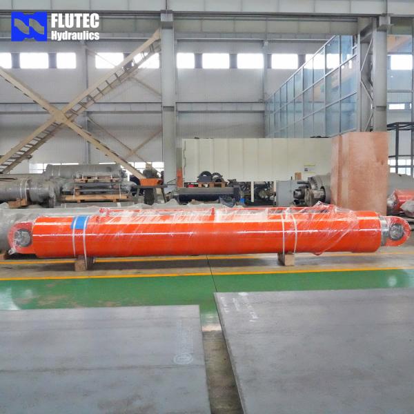 Customized Hydraulic Cylinders To Control Dam Valve Switches China Manufacture With Oil Line