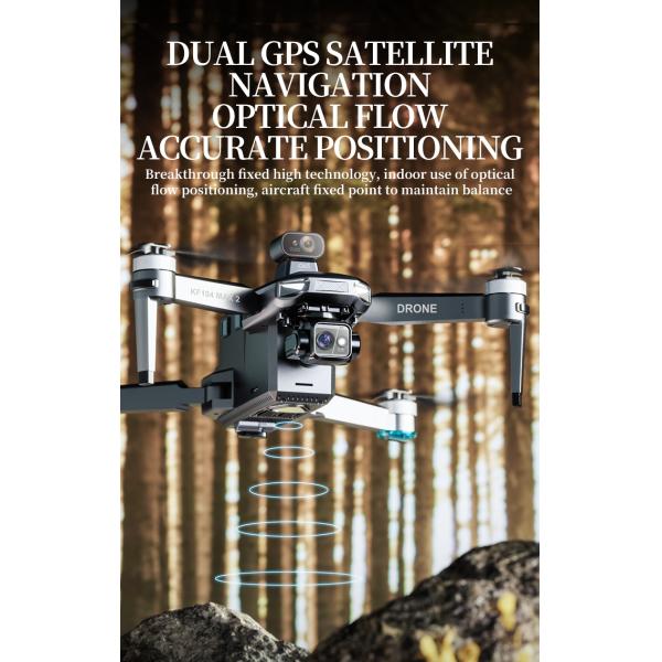 Design Kf104 Max 2 Drone Rc 5g Wifi Drone 4k Professional With Aerial 3-axis Anti-shake Gimbal Obstacle Avoidance Brushless Quadcopter