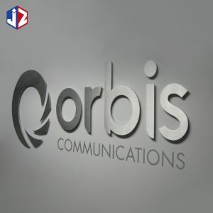 China Flat Cutting Stainless Steel Letters For Wall Long Durable Custom Metal Letters on sale