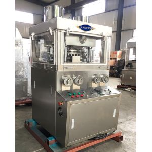 GMP 25mm 6mm Punching Automatic Tablet Press Machine with perspective window