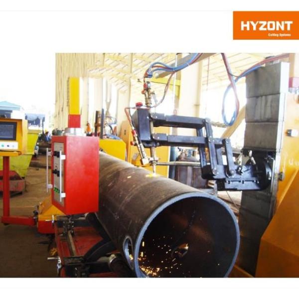 Quality Beveling CNC Pipe Plasma Cutting Machine With Touch Screen Panel wholesale