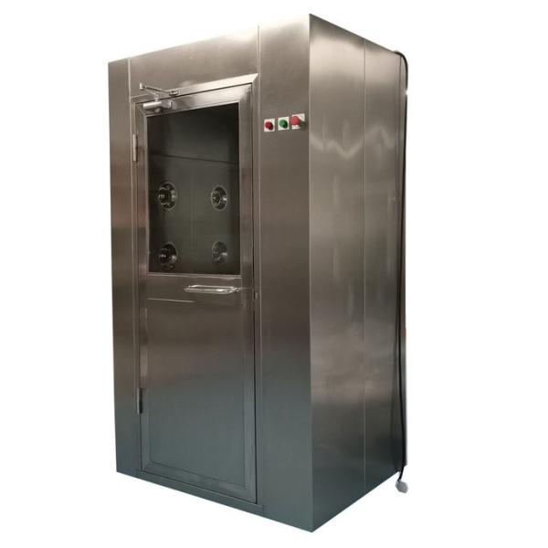 Four Person Automatic Control Stainless Steel Air Shower with Prefabricated Air Shower and HEPA Filter