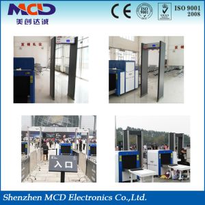 Office 33 Zones Arch Metal Detector Walk Through Gate 255 Adjustable Sensitivity