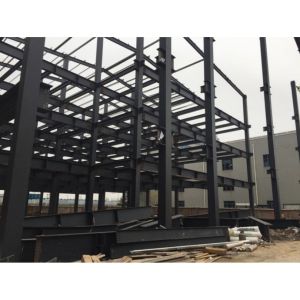 High Load Prefabricated Multi Storey Building H Beam Steel Structure Warehouse