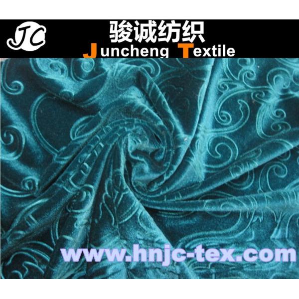 emboss non-inverted velvet flower fabric for decoration/ sofa upholstery