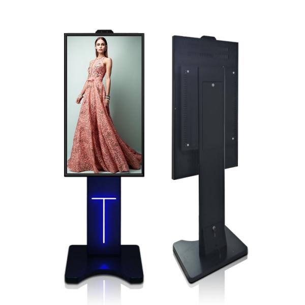 Super Thin 7.5cm Thick High Brightness LCD Display Window Screen With LED