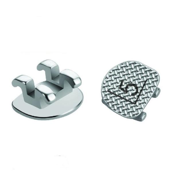 Quality Orthodontic Passive Self Ligating Brackets Crystal Sapphire Braces 345 Hook wholesale