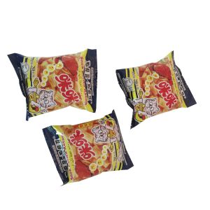 Custom Printed Edibles Fruit Pebbles Crunch Chips Snack Packaging Mylar Bags