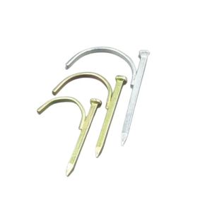 China Carbon Steel R Type Galvanized Pipe Hook Strong Bearing Capacity on sale