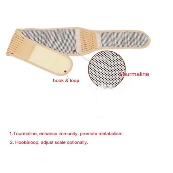 Adjustable Waist Back Support Belt / Self Heating Slim Belt For Weight Loss